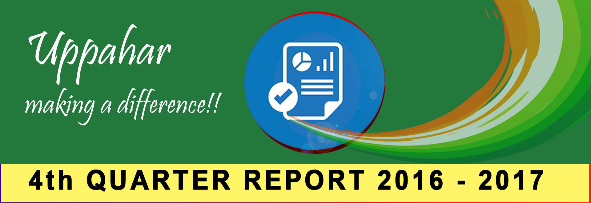 Uppahar India 3rd Quarterly Report 2016-2017